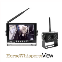 Horsewhispererviewpro7 - drahtlose Kamera für für Pferdeanhänger/Transporter oder Pferdestall - komplettes Kit - komplettes Kit