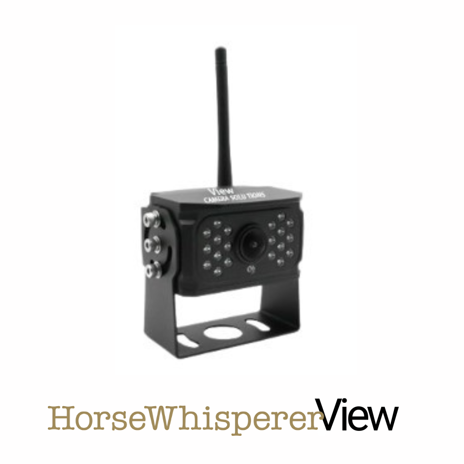 Horsewhispererviewpro7 - Cámara inalámbrica para furgoneta para caballos o establo para caballos - Kit completo - Kit completo