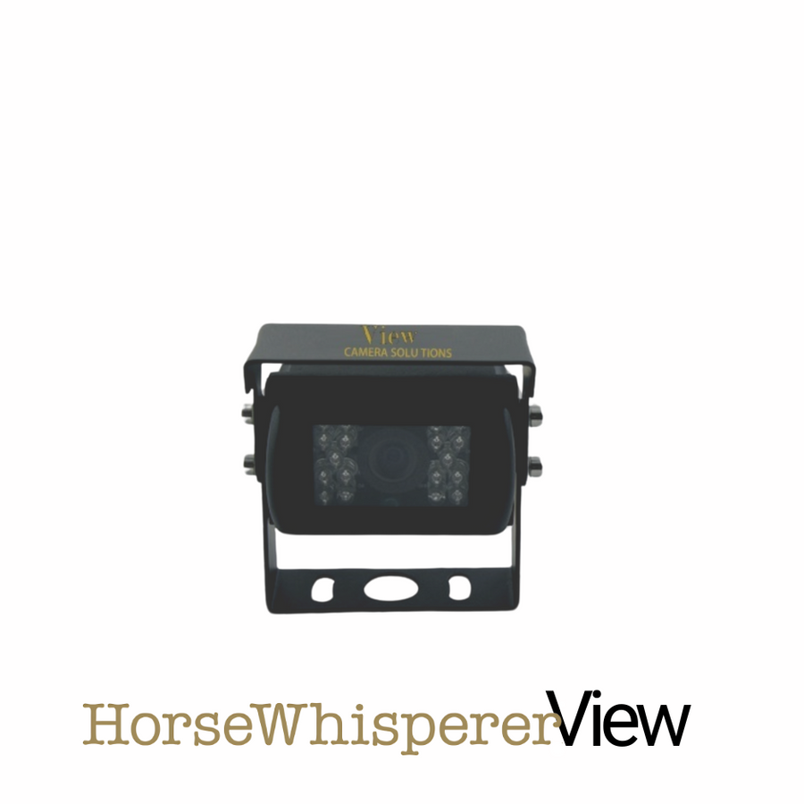 Horsewhispererviewpro10.1 - Kabelgebundene Kamera für Pferdeanhänger/Transporter oder Pferdestall - komplettes Kit