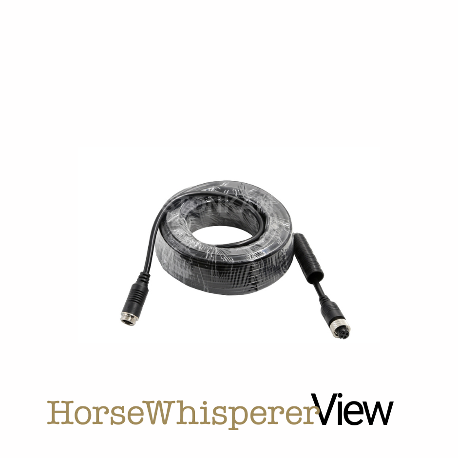 HorsewhispererviewPro10.1 - Camera cablata per rimorchio per cavalli - furgone di cavalli o stalla - kit completo