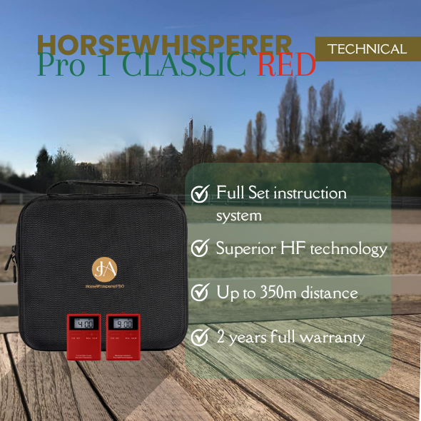 HorsewhispererPRO 1 CLASSIC RED series - Kit completo